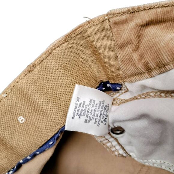 St. John's Bay Tan Corduroy Straight Leg Pants Jeans - Picture 11 of 14